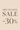 MID SEASON SALE 30%