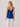 TOP RASO CON MERLETTO 01.SP050|Colore:Royal