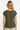 TOP VISCOSA LINO 07.26.01165|Colore:Militare