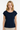 TOP VISCOSA LINO 07.26.01165|Colore:Blu