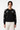 MAGLIA FIORI RICAMATI 08.26.01056|Colore:Nero
